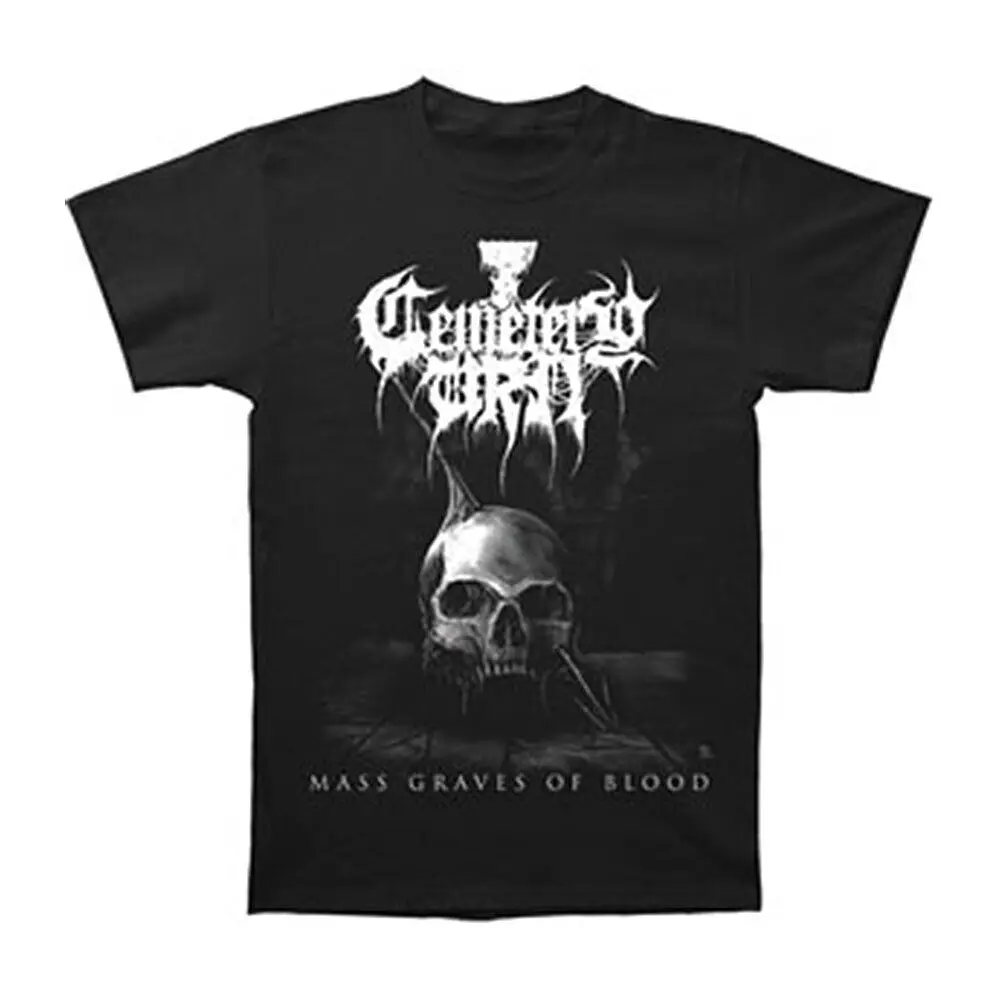 Men'S Cemetery Urn Mass Graves T Shirt Small Black