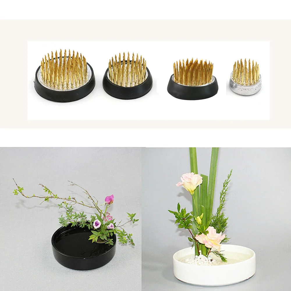 Image 4: Kenzan en caoutchouc pour arrangements floraux, base à picots pour fleurs, support Ikebana, outil de fixation artistique