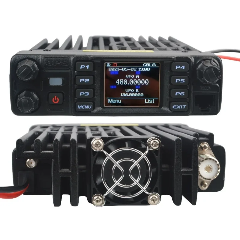 AT-D578UV Plus FM Mobile Radio – DMR Digital, Air Band Receive, GPS/APRS, Bluetooth PTT & AES256 Encryption