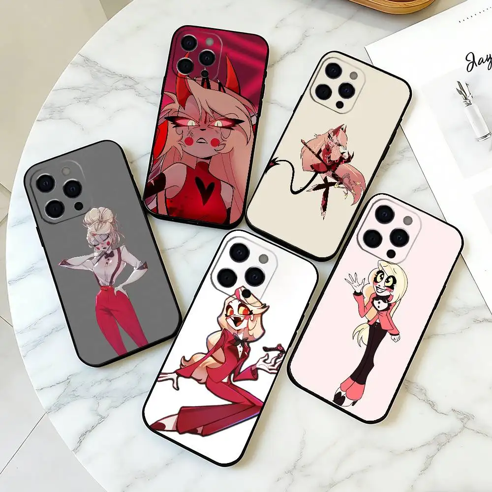 Devil C-Charlie M-Morningstar  Phone Case Silicone Soft For IPhone 17 16 15 14 13 12 11 X XR Plus Pro Max Plus