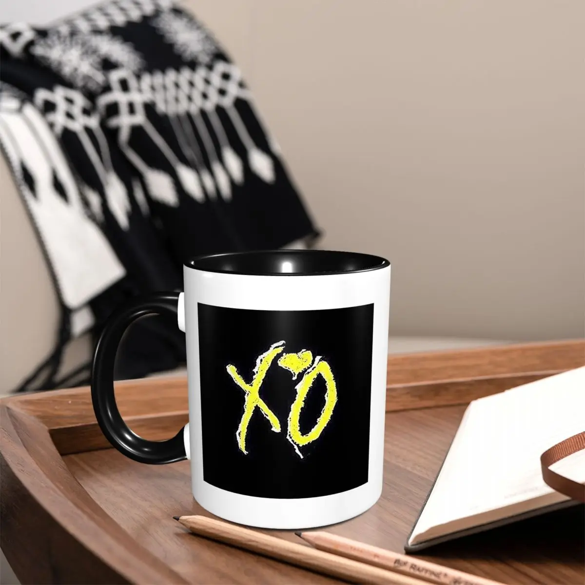 Rapper The Weeknd Blinding Lights Dawn FM Mug Funny Ceramic Coffee Cups Tea Mugs Milk Cup Drinkware Gift for Friends