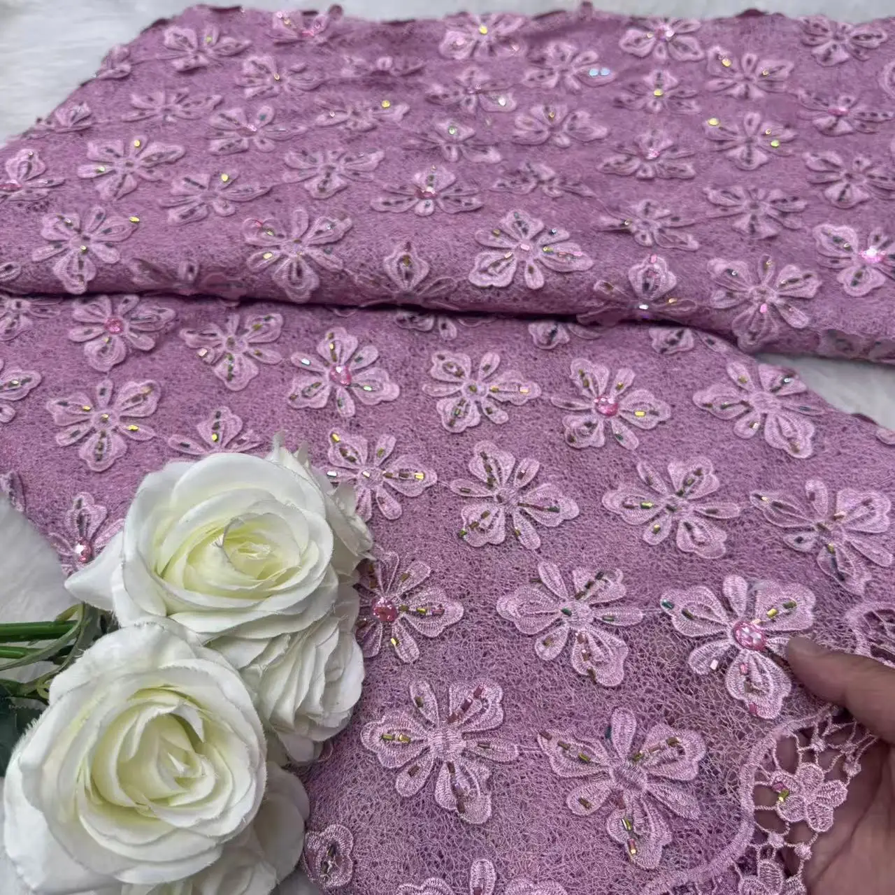 

Bestway новейшая двухцветная французская кружевная ткань в африканском стиле с дизайном драгоценных камней для моды и ремесленного декора, последняя коллекция