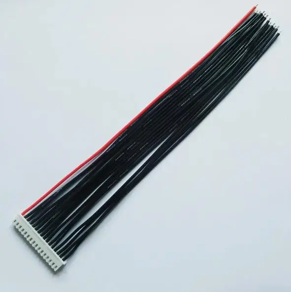 2PIN-16PIN 1S 2S 3S 4S 5S 6S 8S 10S 12S 14S 15S JST-XH موصل التوازن سلك السيليكون كابل 50 سنتيمتر 20in 22 # AWG