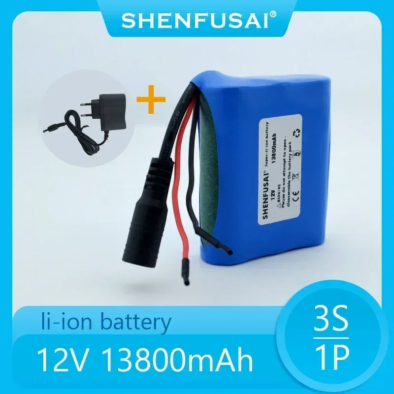 Get Ready for Long-lasting Power with Brand New 12V Lithium Battery Pack, 13800mAh Capacity