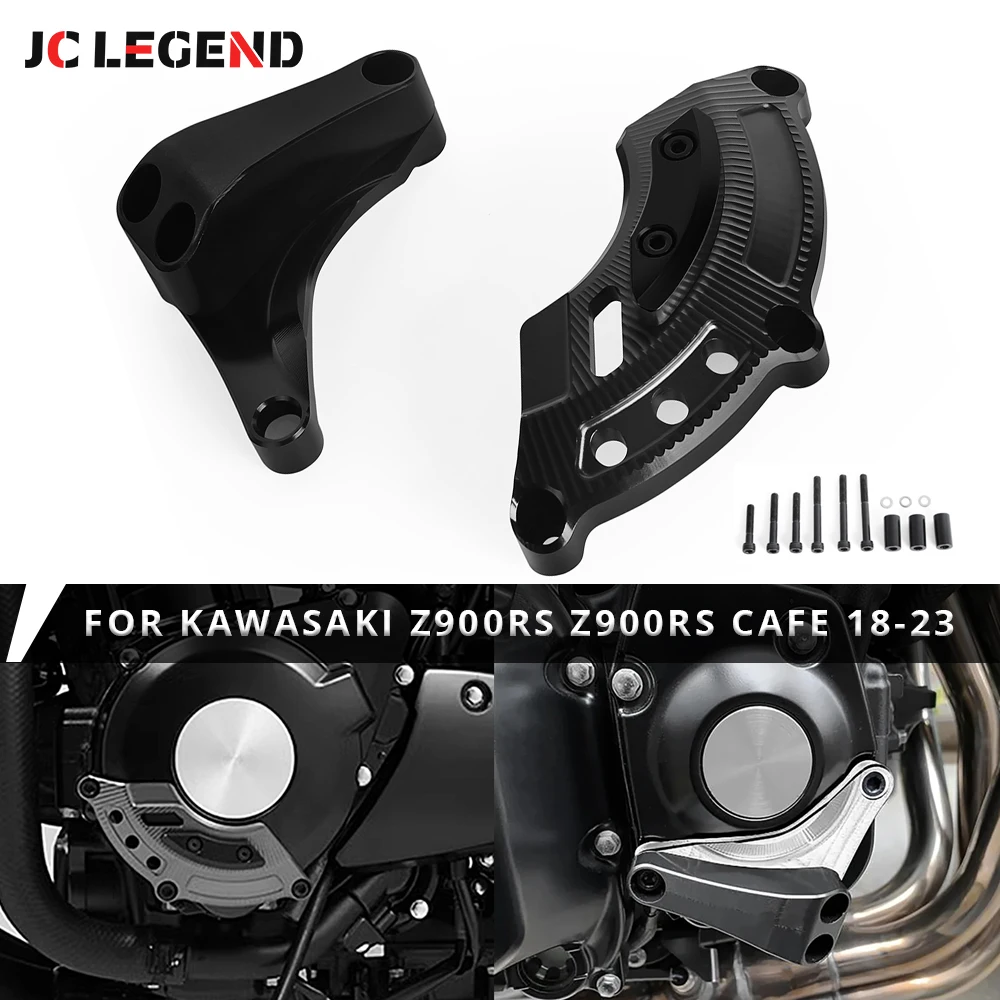 

For Kawasaki Z900 Z900RS 2018-2023 Motorcycle Generator Pulsar Cover Frame Slider Engine Guard Protection Case Z900RS Cafe 2024