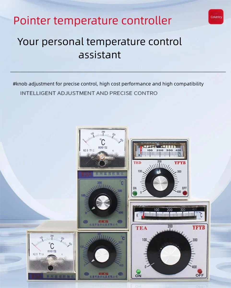 TED/TEA-2001 Pointer-Type Temperature Controller for Oven Electric Griddle - Temperature Control Instrument