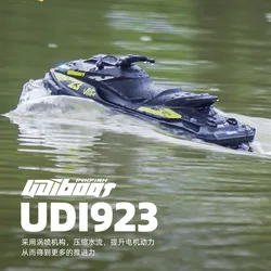 Brushless Remote Control Speedboat One Click Capsized Water Cooled Light Children Electric Remote Control Boat Boy Motorboat