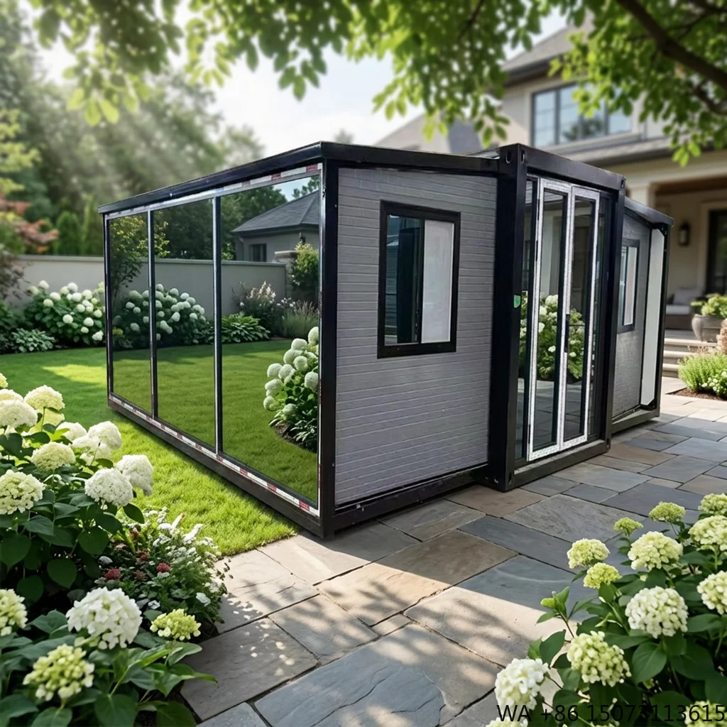 30ft 3 Bedrooms Professional Sturdy Sustainable Modular Fold Out Standard Real Estate Expandable Container House