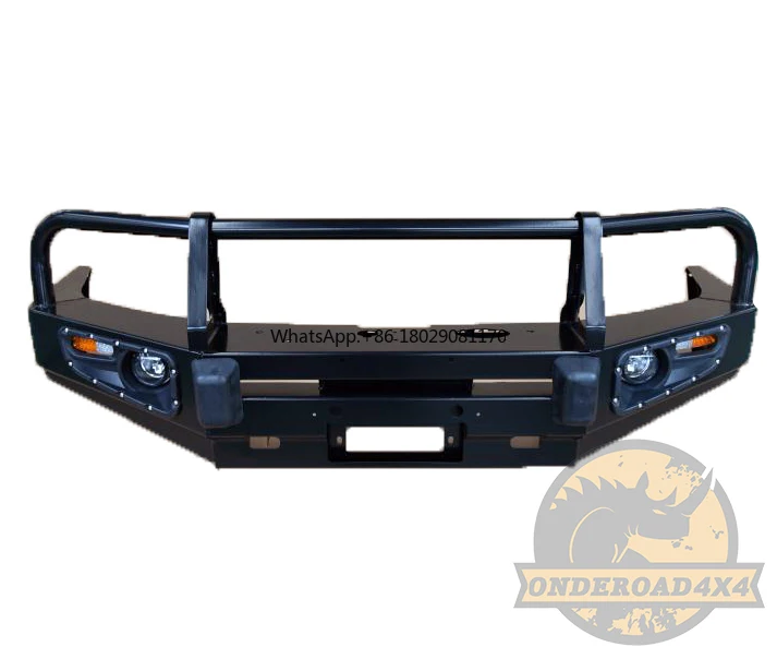 New Style 4x4 Off-Road Car Accessories Steel Front Bull Bumper For Toyota 2010+ Land Cruiser Prado LC150