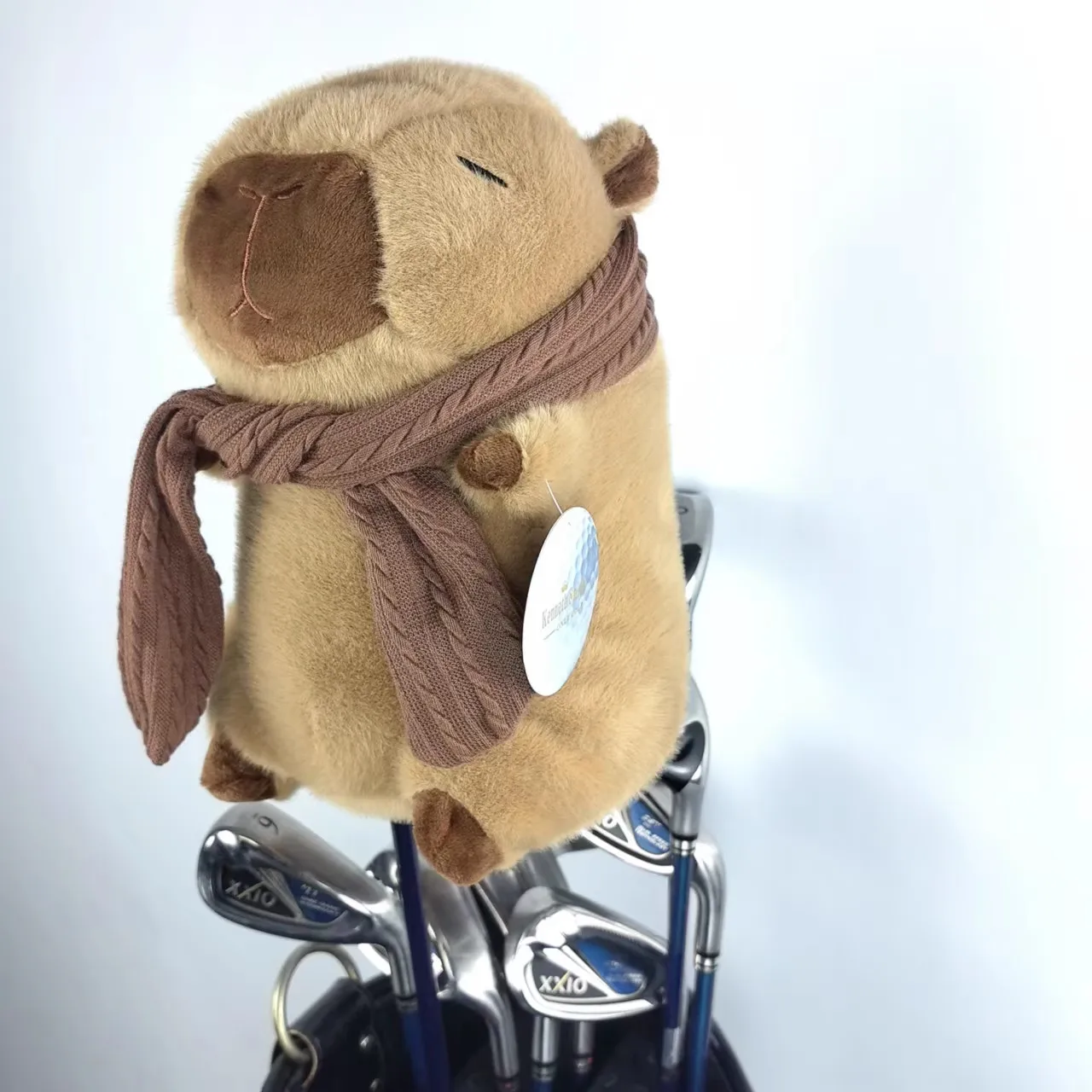 新しいxnellsカピバラゴルフクラブカバー2025年春ウッドシャフトプロテクターチキンレッグutポールカバーワンウッドゴルフクラブバッグ
