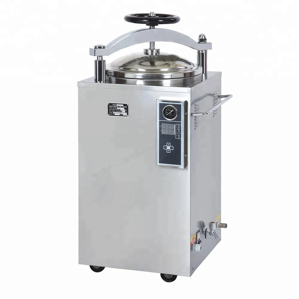 Vertical laboratory medical steam  sterilizer autoclave price