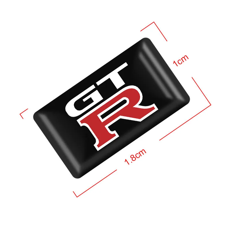 Carbon Fiber Steering Wheel Car Logo Emblem 3D Stickers Car Styling for Nissan J10 Leaf Kicks GTR X-trail Tiida Qashqai Hub Caps