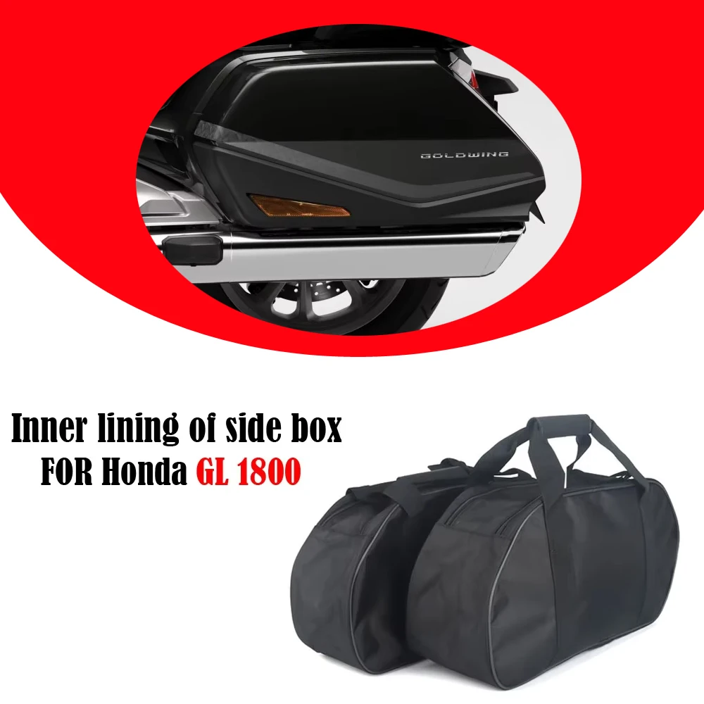 

New Motorcycle Luggage Bag Saddlebag Inner Bags Side Case Liner For Honda Goldwing GL1800 F6B GL1800 2018+UP