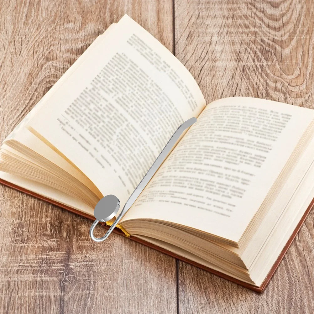 

1Pcs Swan Neck Alloy Metal Bookmark Book Clip Elegant Page Marker Gift for Readers Students Writers Metal Bookmark