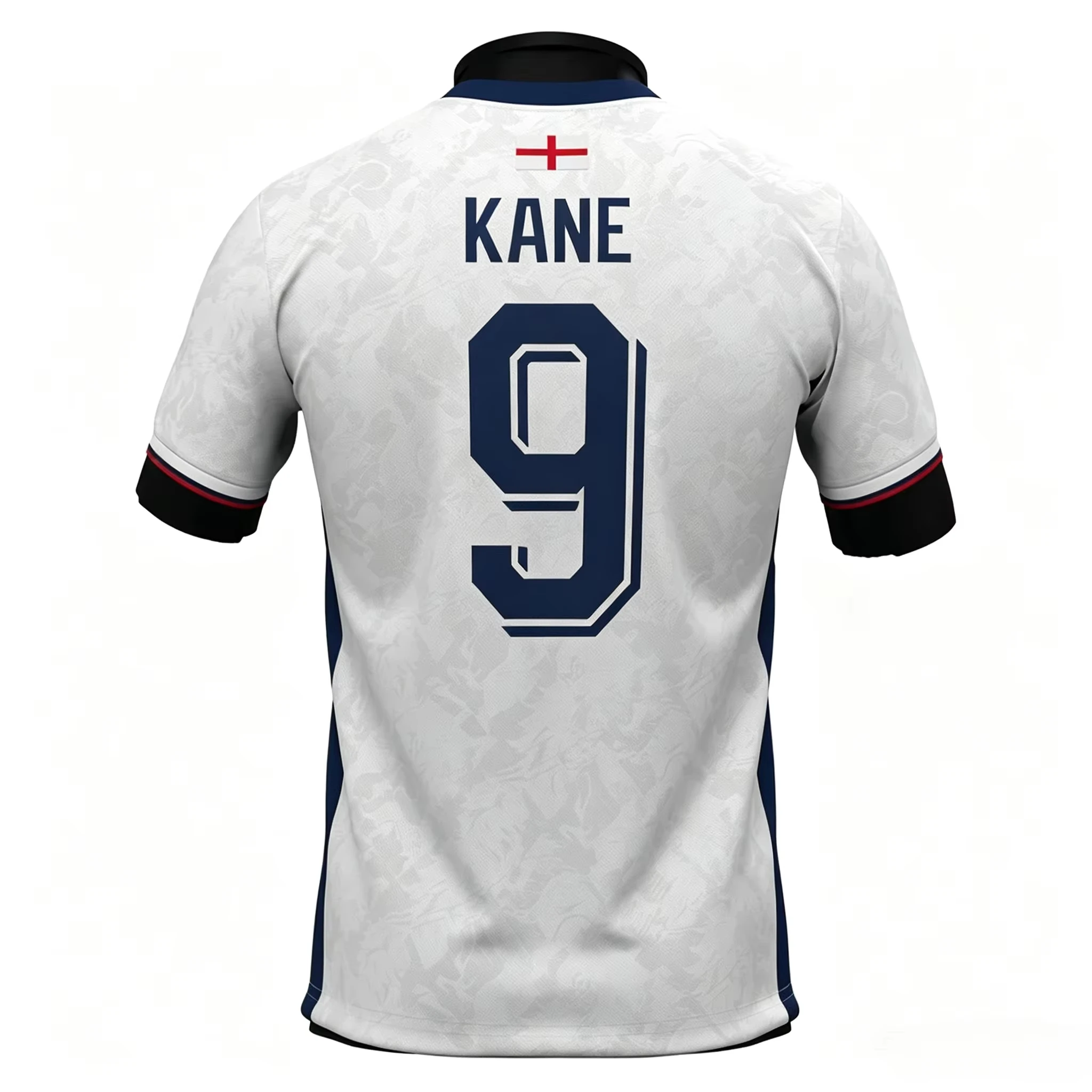 2026 England Football Jersey T-shirt, Men Summer 3D Printed Sports Training Shirt Breathable Hot selling casual items