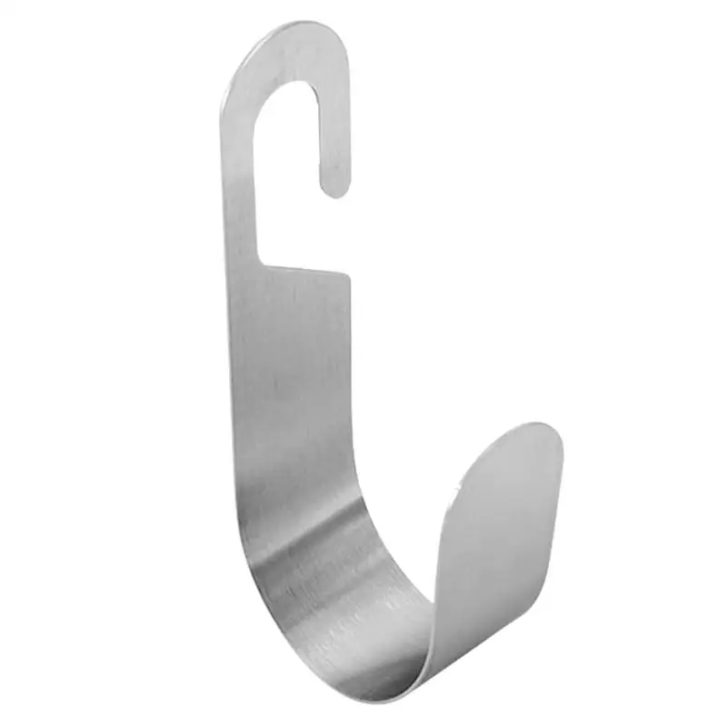 

Держатель для садового шланга сверхпрочный настенный держатель, прочный нержавеющий крючок для хранения шлангов для сада, серебристый