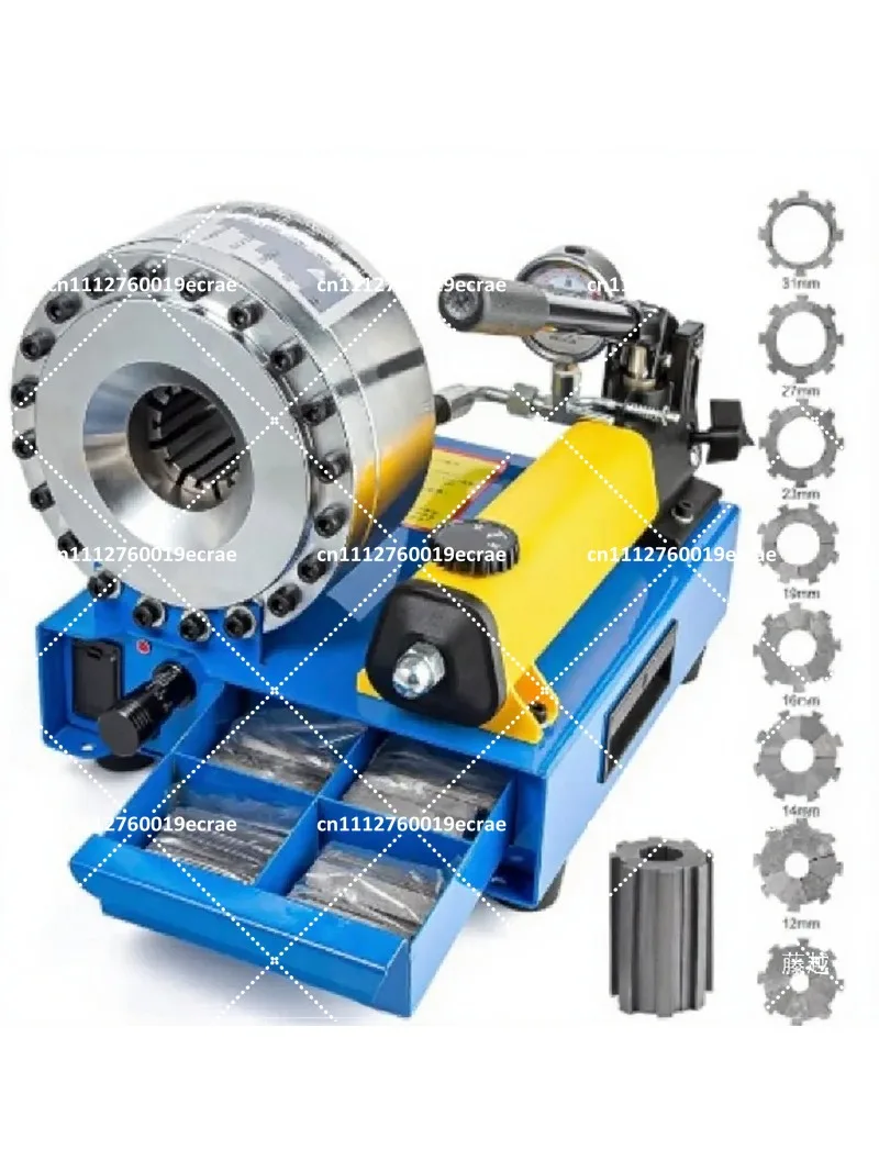 Hydraulic Hose Crimper 10-31mm High-Pressure Oil Pipe Crimping Machine