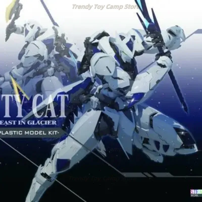 【متوفر】عمل غريب PG 1/60 Frost Cat Color Pass Edition Guochuang Mecha نموذج تجميع يمكن جمع الهدايا.
