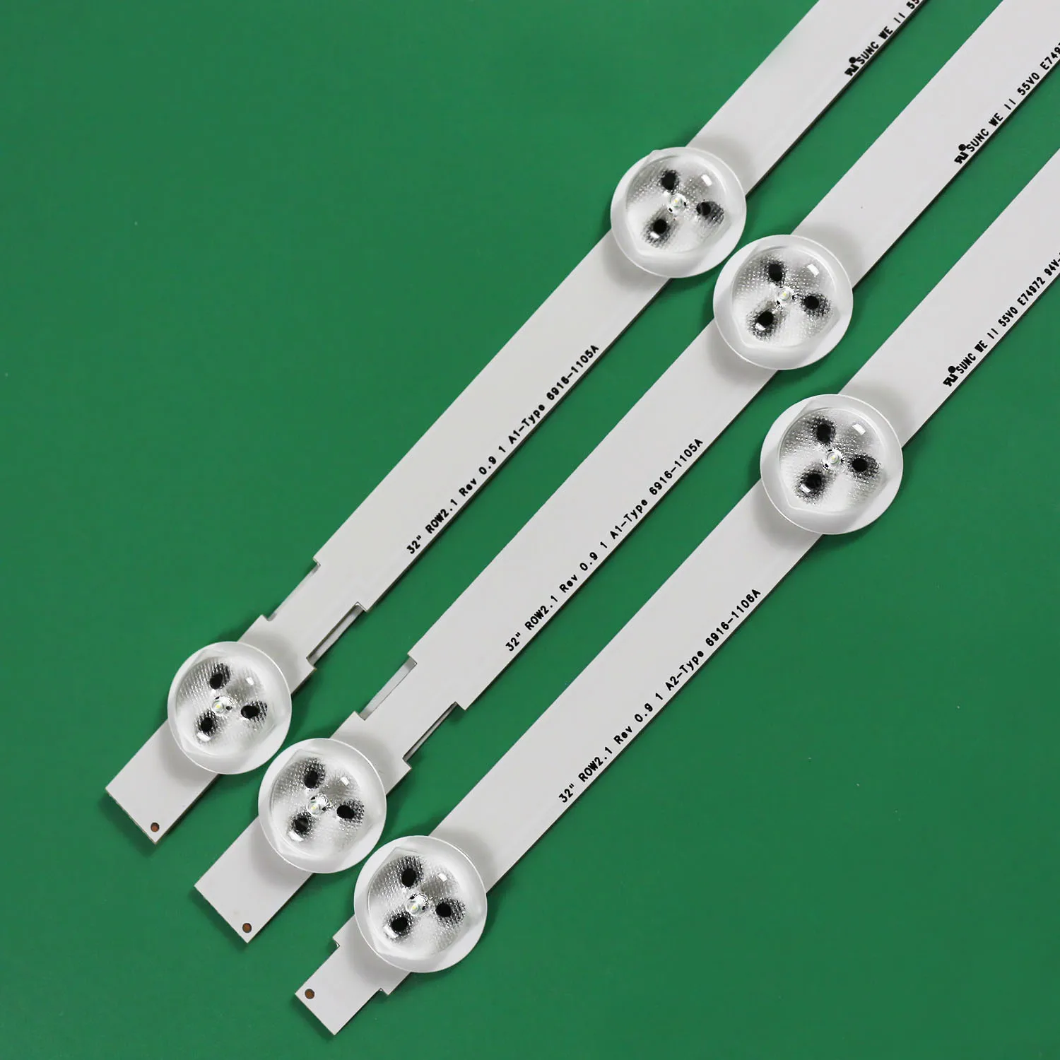 Nueva tira de LED para iluminación trasera 6916L-1108A 6916L-1107A para LC320DUE SF R1 A1/B1/B2 32LN570B 32LN546B 32LN560B 32LN542V-ZD 32LN542V