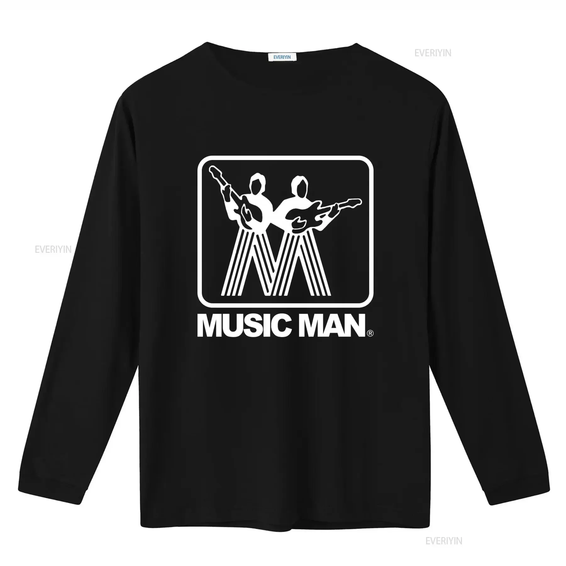 MUSICMAN Logo Retro T shirt Awesome Condition for Guitar Bass Amp Lovers Black XL vintage Washed Top For Everyday Wear