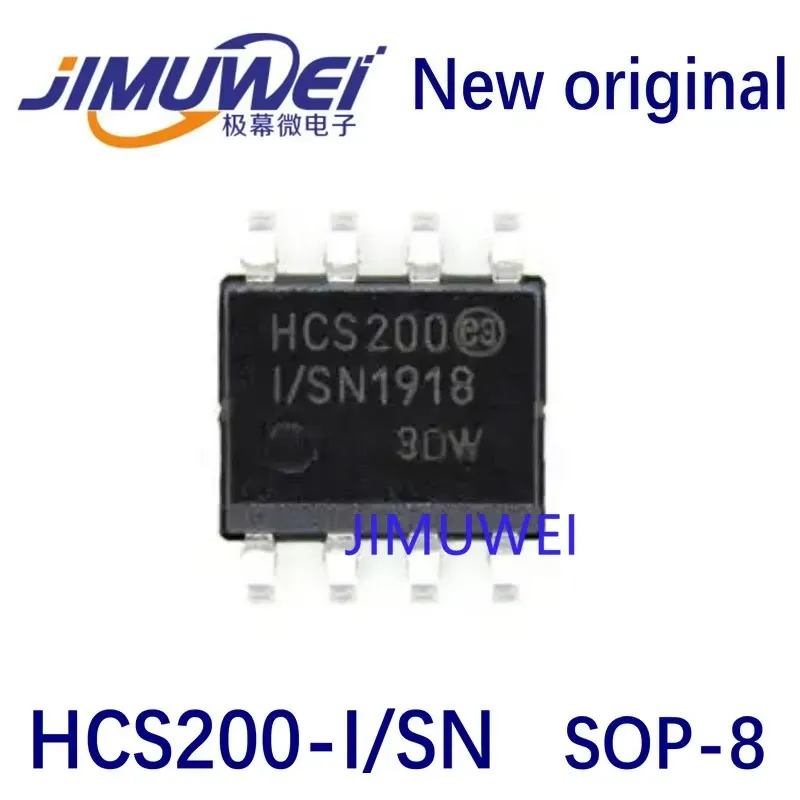 HCS200-I/SN SOP-8 Surface mounted microcontroller wireless rolling decoding chip New and Original