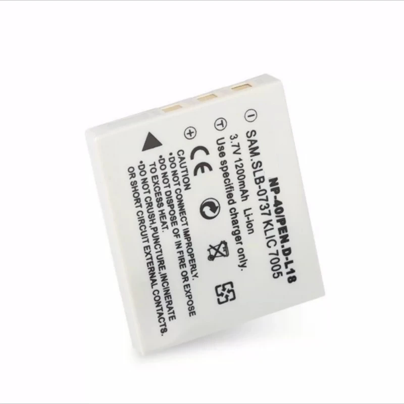1200mAh FNP-40 Battery for Fujifilm Instax Mini 40 Mini 90Mini 50S Full-Decoded Power for Instant Camera No Error Warning