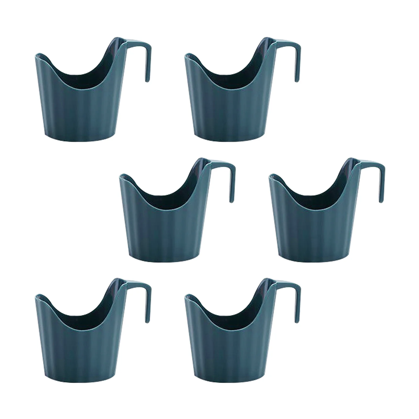 

6Pcs Reusable Paper Cup Holder Anti-Hot Cup Sleeve for Coffee Cups Lightweight Secure Grip Office Home Cafe Use