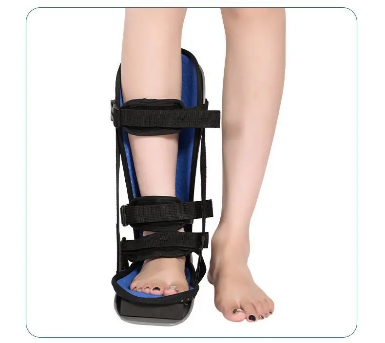 Foot Drop Correction Brace Inversion Eversion Ankle Splint, Horizontal Resting Foot Orthosis for Bedridden Rehabilitation