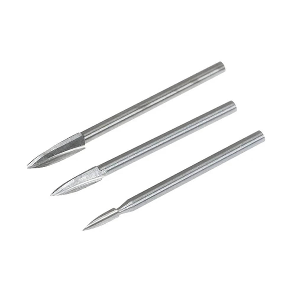 

Woodworking Tools Wood Carving Tool 3PCS Engraving For Woodworking Grinding Tool High Speed Steel Wood Carving