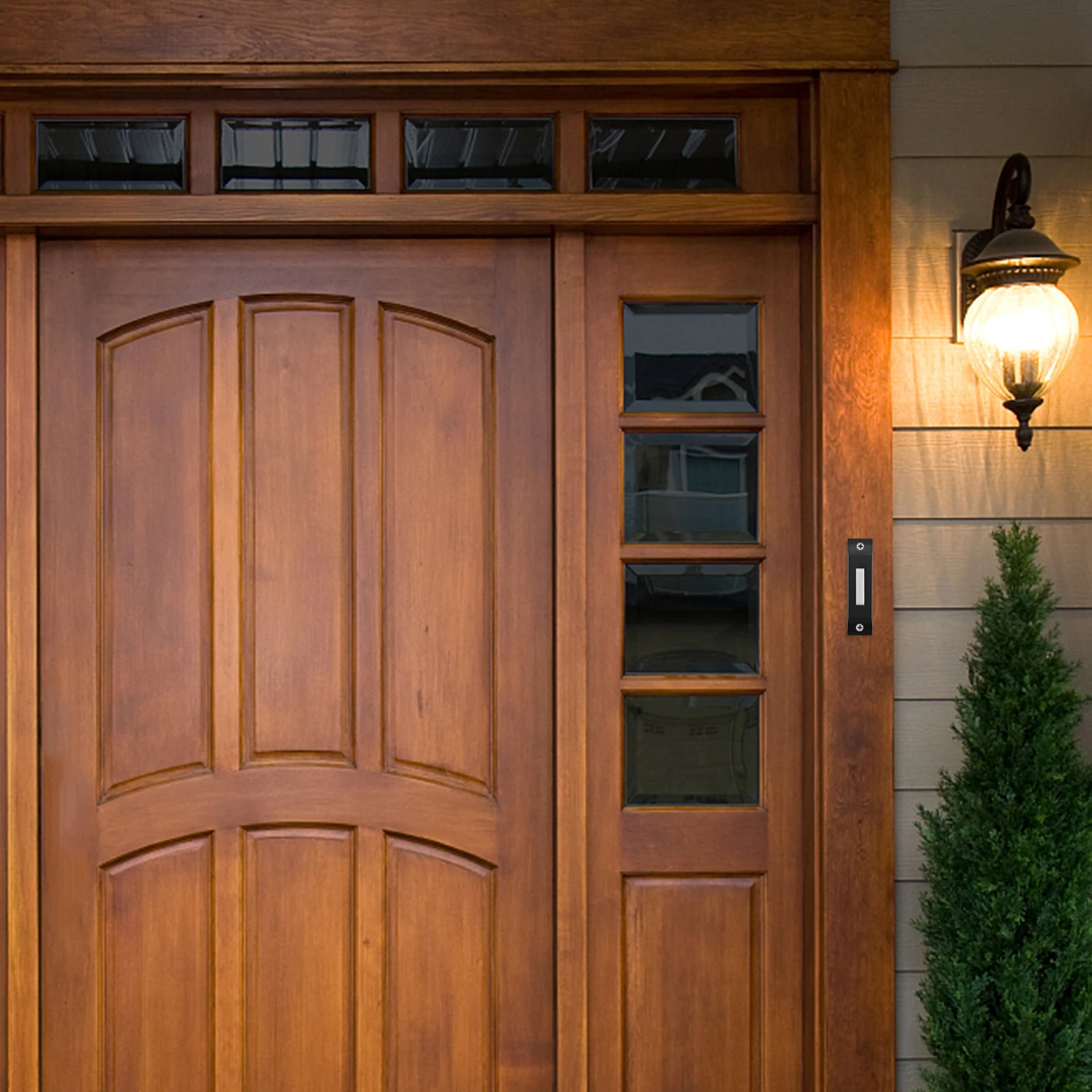 

Retro Doorbell Push Button Replacement Switch outside Decorative Portable Office