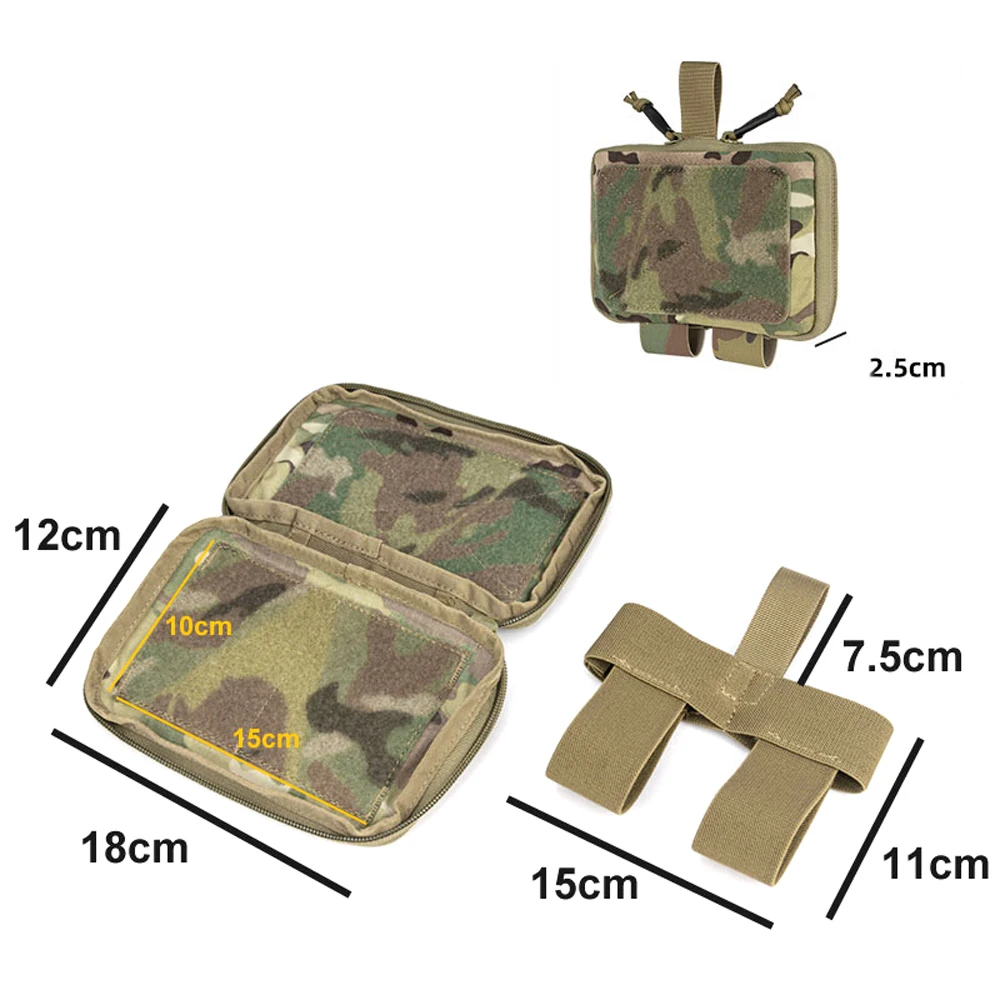Outdoor Tactical Medical Pouch First Aid Kit EDC Waist Pouch Multi-function Tools Storage Bag  Scissors Pouch