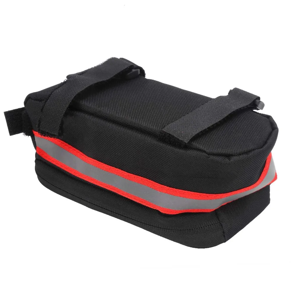 600D Nylon , TPU Bike Touchscreen Phone Bag Easy Installation Hook and Loop Straps Bike Top Tube Bag Compact Lightweight