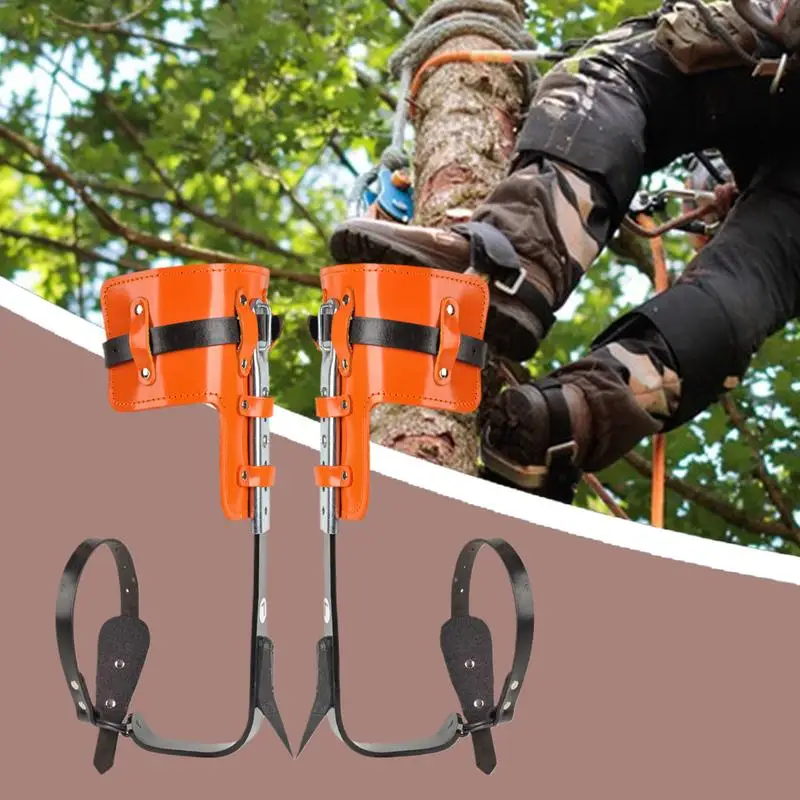 Tree Climbing Gear Fruit Picking Tree Climbing Spurs Height Adjustable High Strength Workers Safety Accessories Climber Working