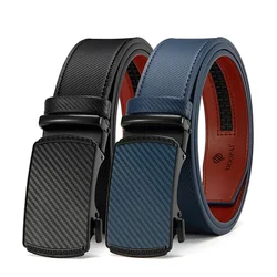 Men Belt Automatic Buckle Leather Waist Strap Male Waistband Mens High Quality Girdle Belts for Women Men Gifts Mens Belt