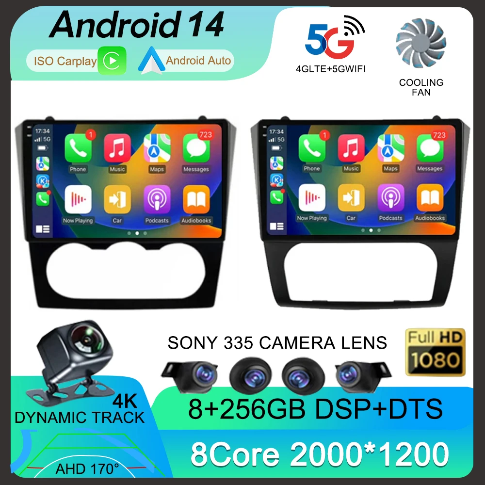 

Android 14 Carplay Auto WIFI+4G Car Radio For Nissan Altima Teana 2008-2012 Multimedia Video Player GPS Navigation Stereo Audio