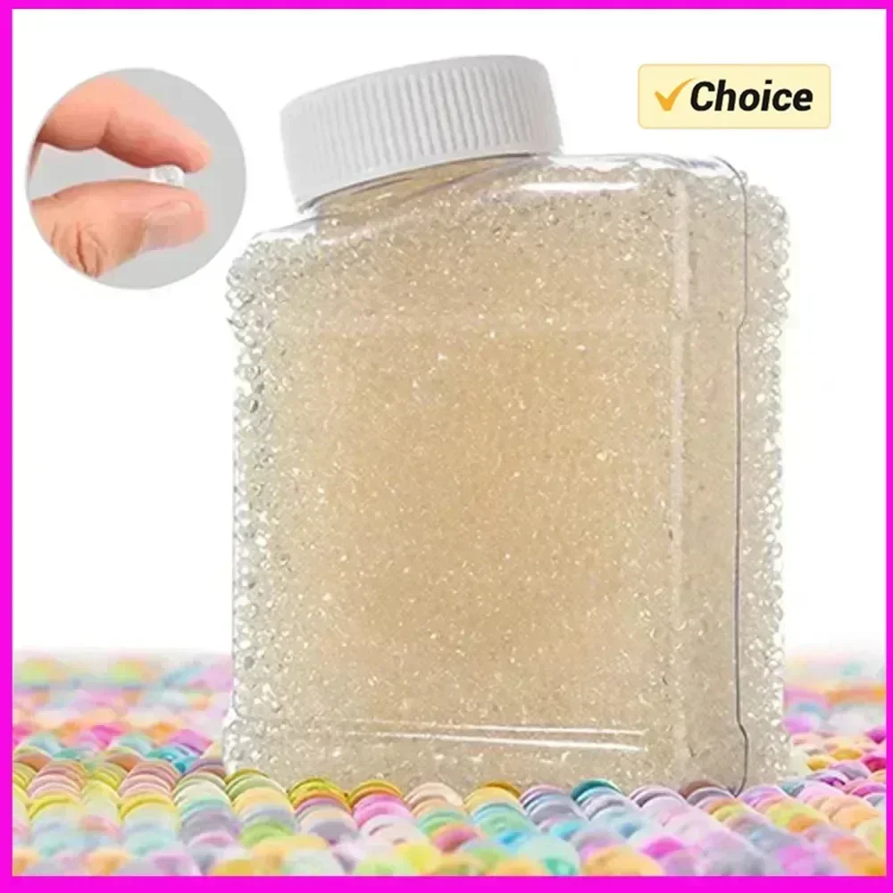 Hotcrystal argila bala brinquedos das crianças mármores de água balas crianças pistola de água brinquedo colorido cristal argila brinquedo bala pelotas