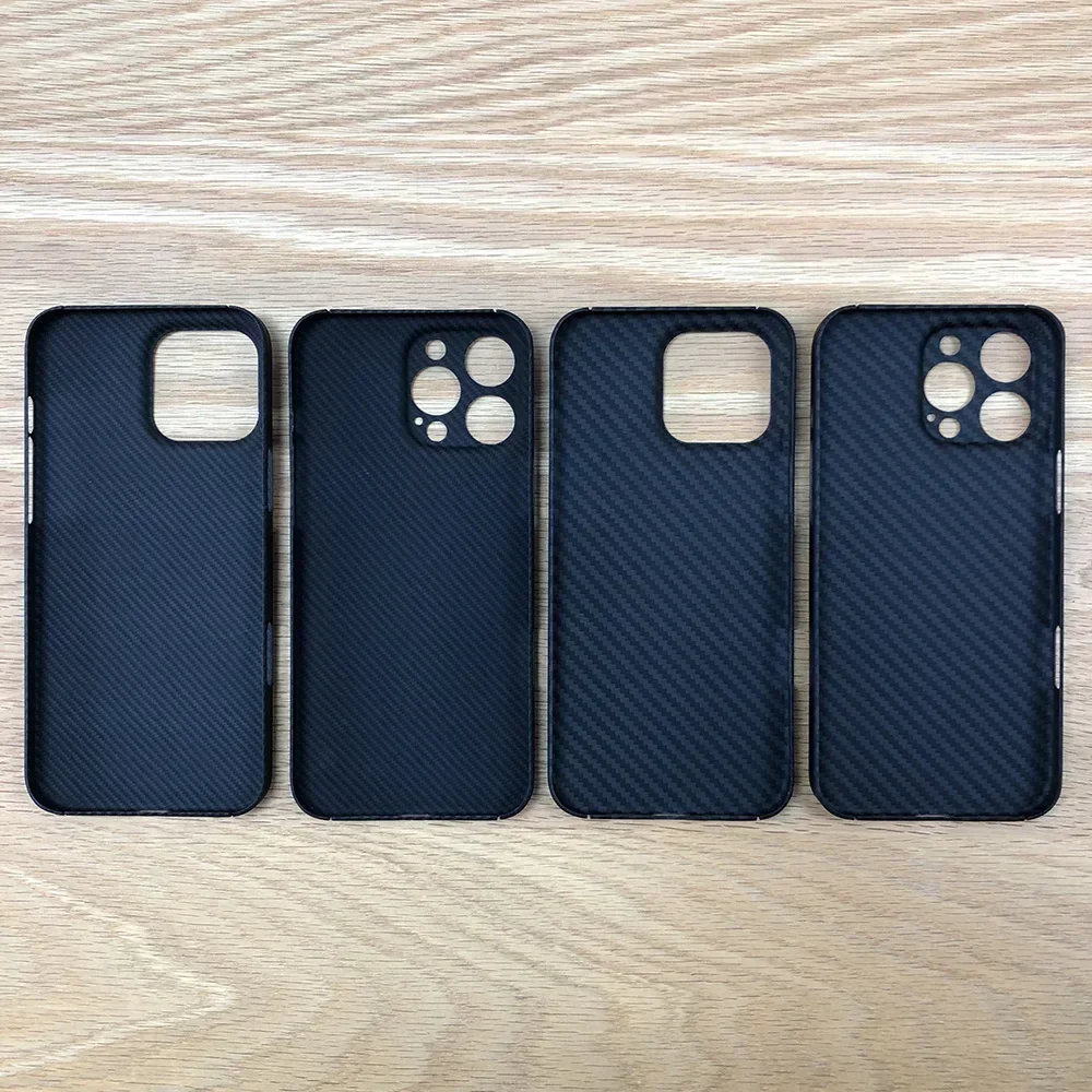 Phone black case for Apple iPhone 16 Pro Max 16pm Kevlar case Carbon Aramid Fiber case 1500D Lightweight 600D ip16pm 01-04