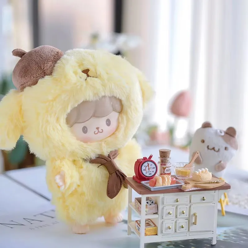 Sanrio × Zhuo Da Wang Friends série de collaboration peluche vinyle boîte aveugle mystère mignon recueillir Figure Mini Kawaii bureau décor cadeau