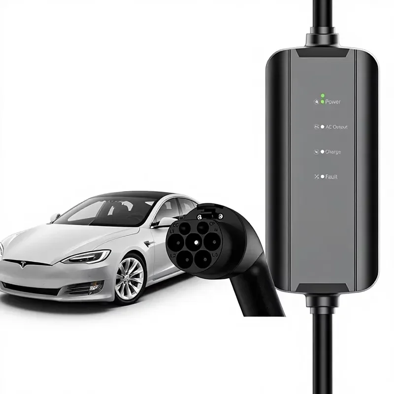 Best-selling New-energy Vehicle Portable On-board Charger 32A 3.5kW/7kW GBT 20234.2-2015 AC 110-250V