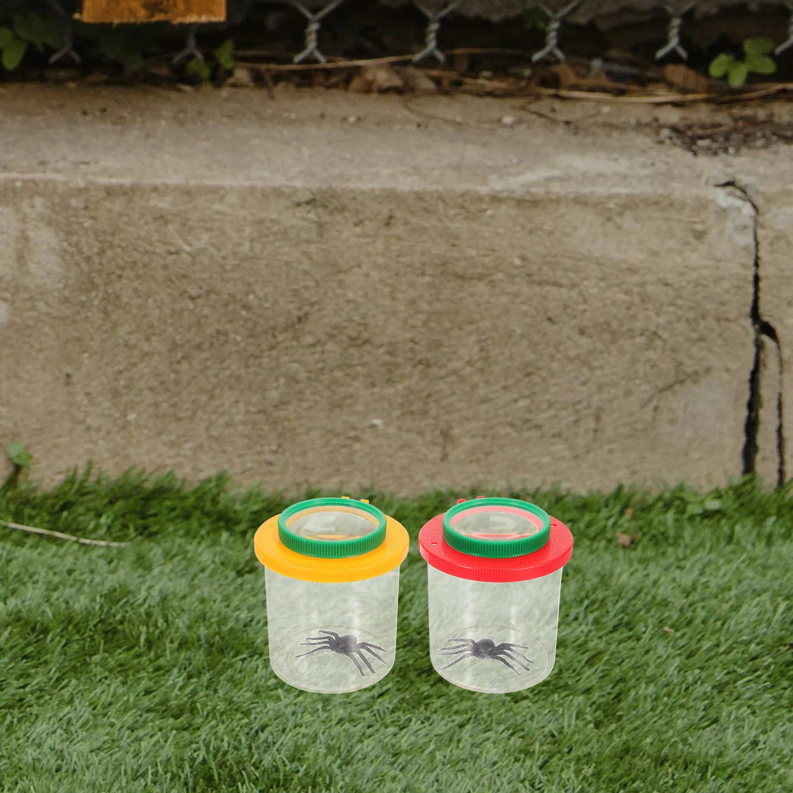 ชุดกล่องสังเกตแมลงแบบพกพา พร้อมแว่นขยายสำหรับเด็ก ชุดสำรวจธรรมชาติและเรียนรู้วิทยาศาสตร์