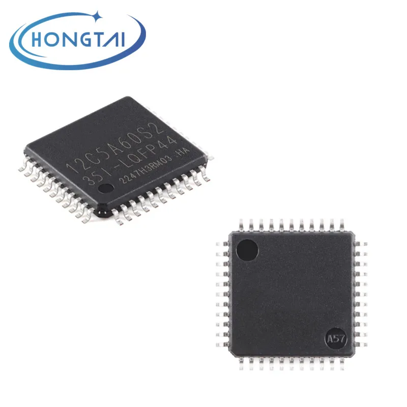 10pcs STC12C5A60S2-35I-LQFP44 mikro controller ic chip stc12c5a60s2 controller ic