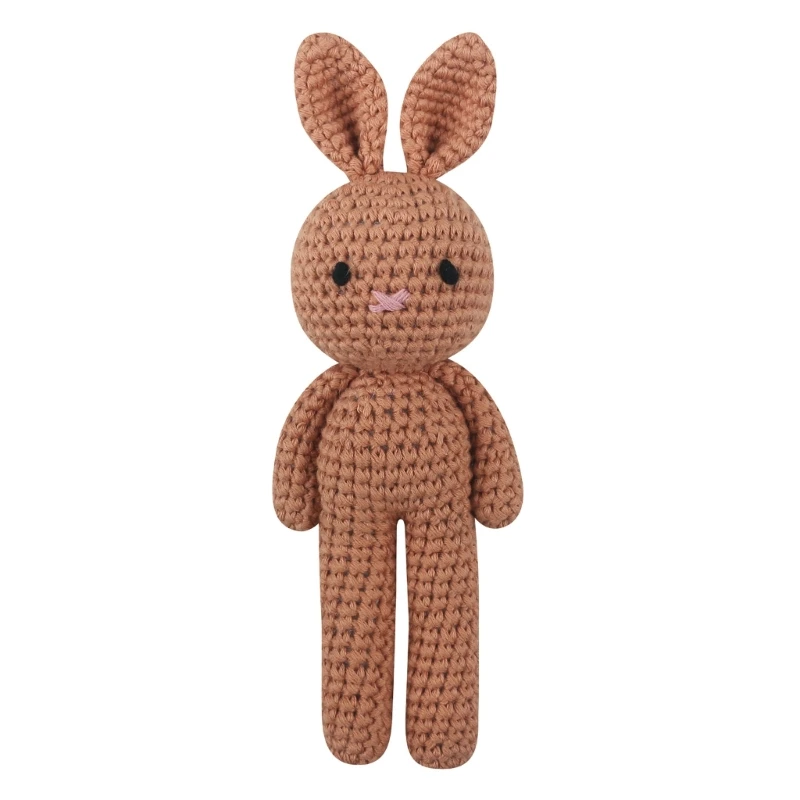 Baby Toy Cotton Crochet Bunny Stuffed Animal Soft Rabbit for Newborns