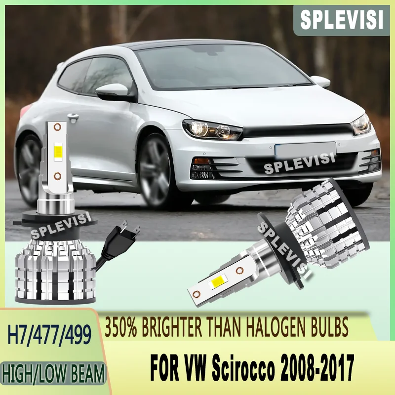 

Vibration-resistant Rapid Heat Dissipation LED HIGH/LOW BEAM For VW Scirocco 2008 2009 2010 2011 2012 2013 2014 2015 2016 2017