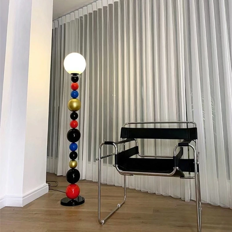 Living room sofa floor lamp creative personality bedroom designer vertical net red light