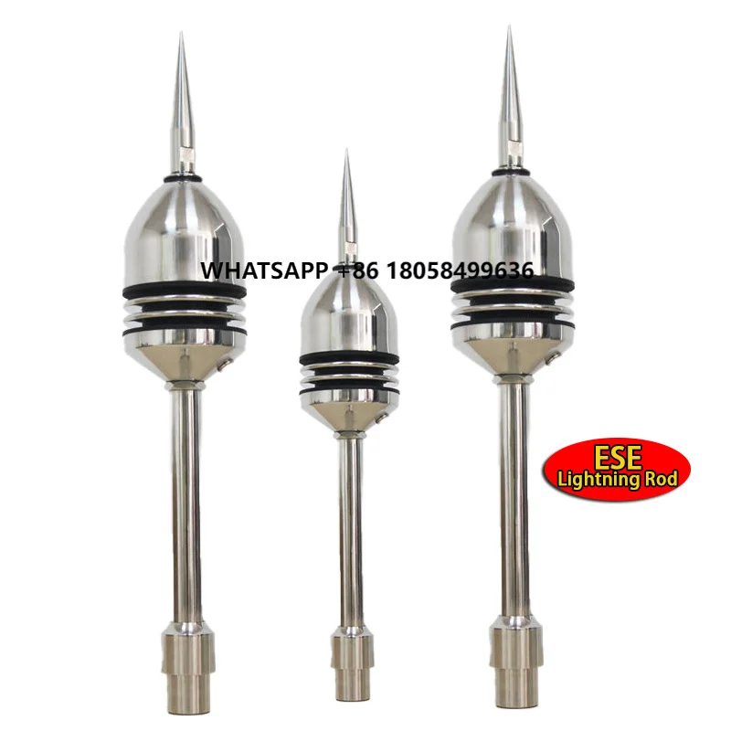 

2025 Hot Selling High-performance Good Quality Lightning Arrester Lightning Protection System Low Price ESE Lightning Rod