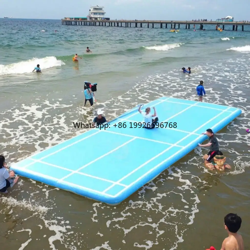 

Inflatable Floating Pickle Ball Pickleball Court Pvc Water Sport Platform Field Adult Outdoor Pool Portable Arena Yacht Custom f