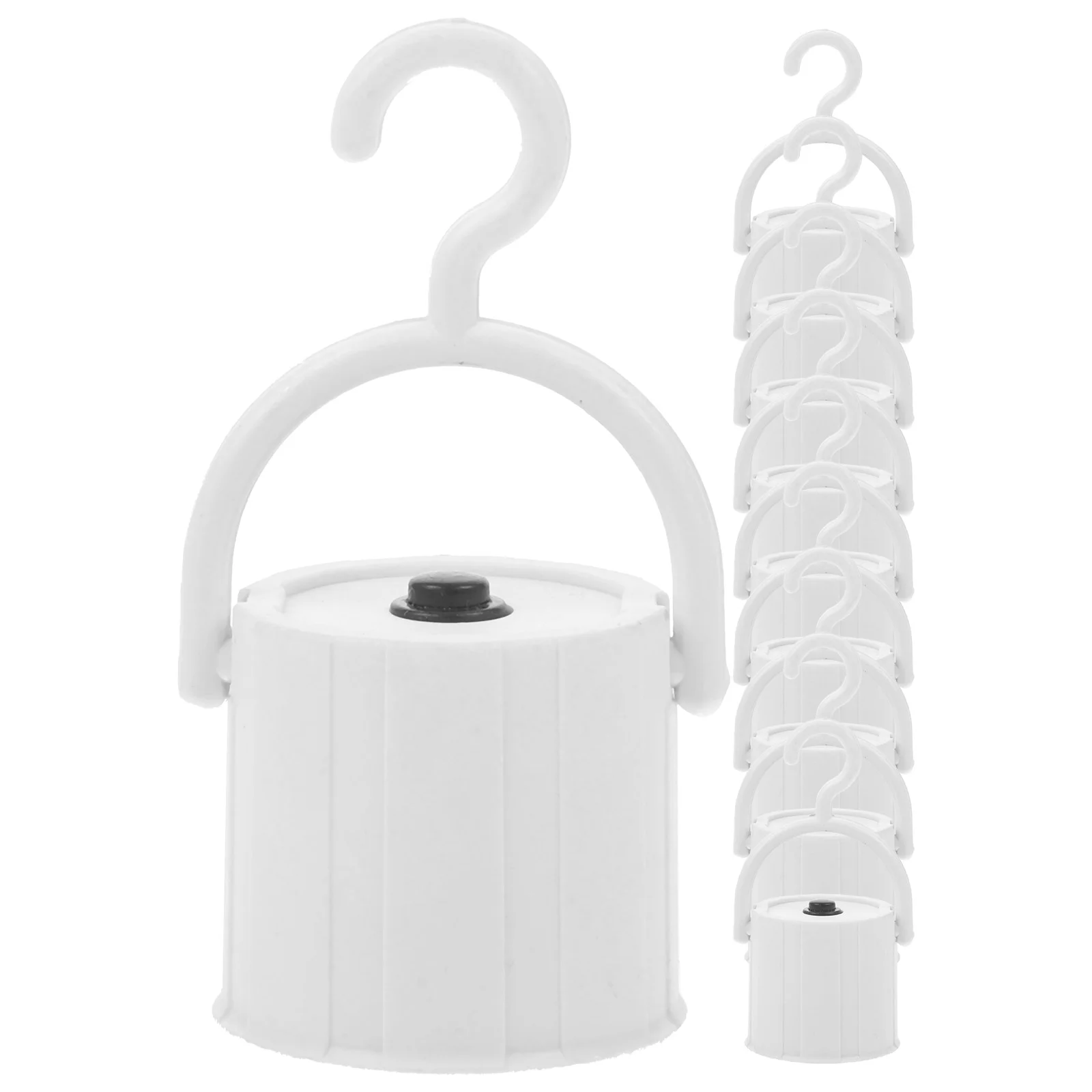 10 Pcs Light Bulb Lamp Heads E27 Emergency Light Sockets LED Bulb Lamp Holder with Hook