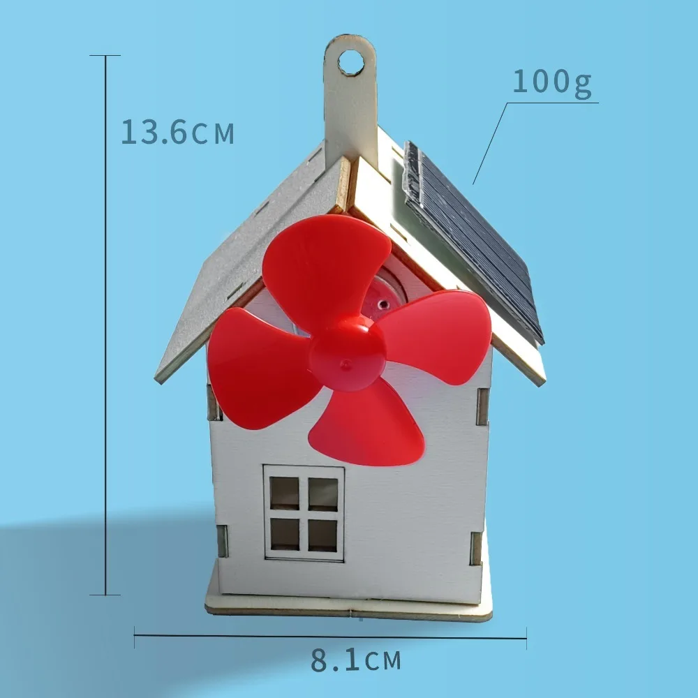 DIY Solar Windmühle Modell neue Haus dekoration Physik Experiment Stiel Kit Solarenergie Wissenschaft Spielzeug Junge