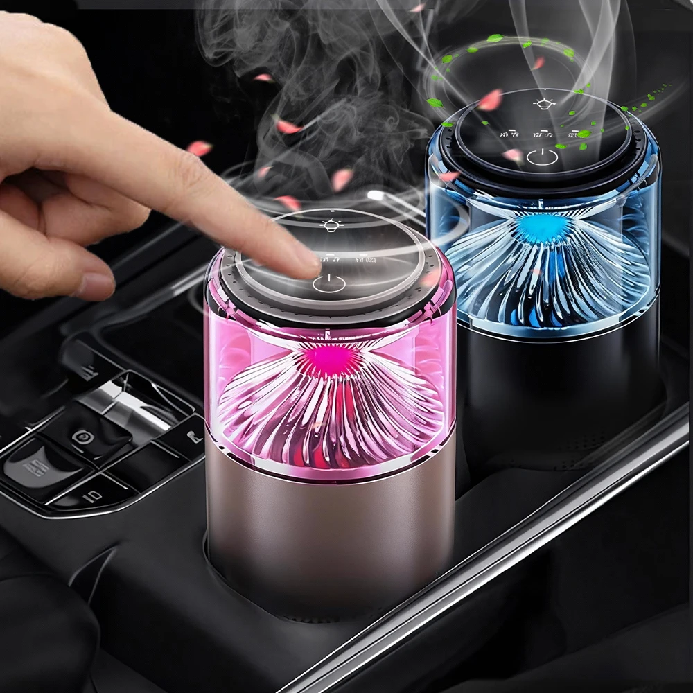 Car Air Freshener - Premium Automotive Fragrance Device With Cloud-View Atomization, Filling The Car With Fragrance