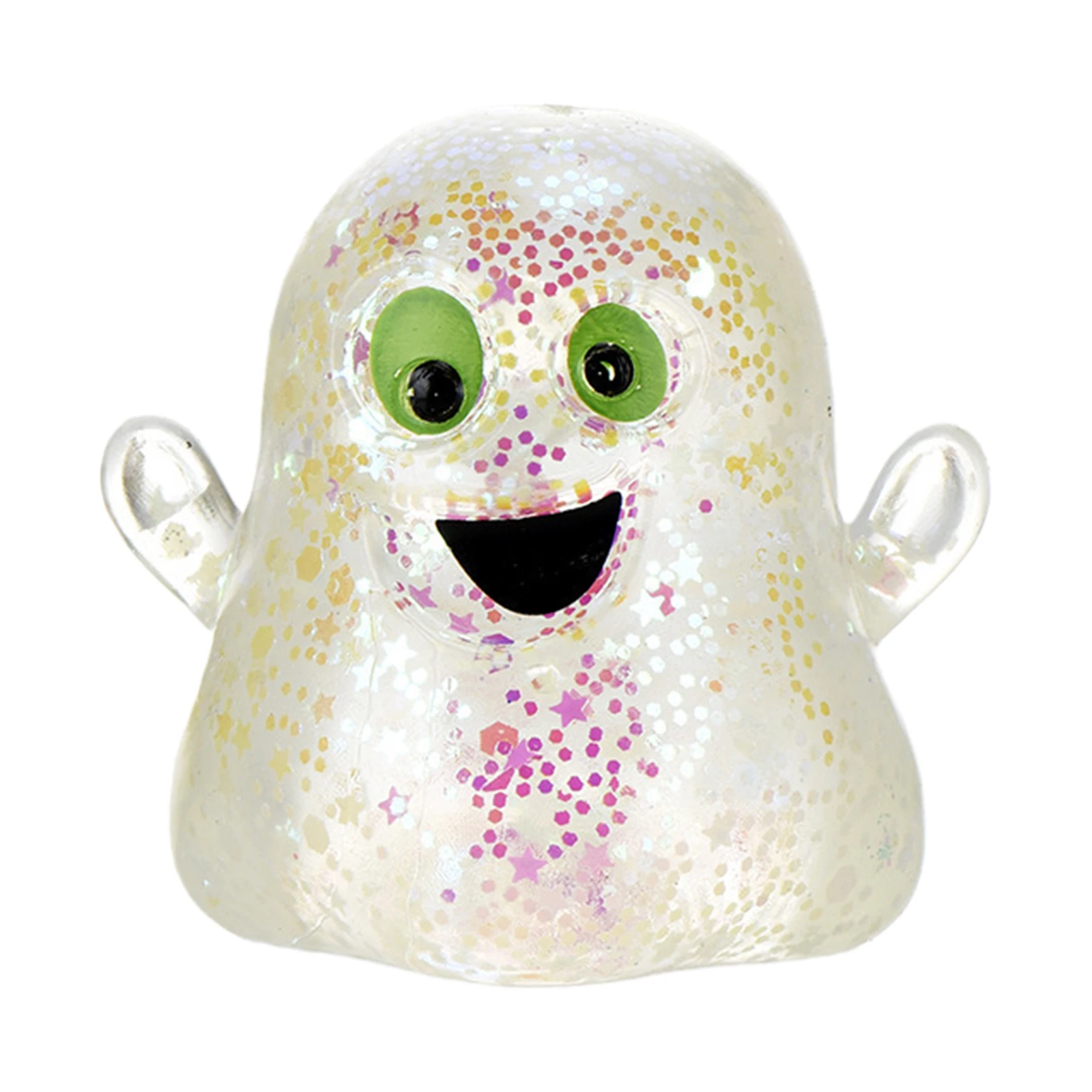 Halloween Ghost Squeeze Toy Lightweight Soft Squeeze Fidget Toy for Adults Teenagers Office Home Birthday Gifts